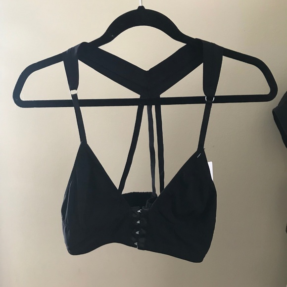 Urban Outfitters Black Strappy Bra Out From Under - Picture 6 of 8